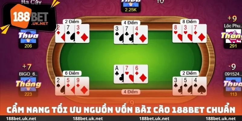 Cẩm nang tối ưu nguồn vốn bài cào 188bet chuẩn