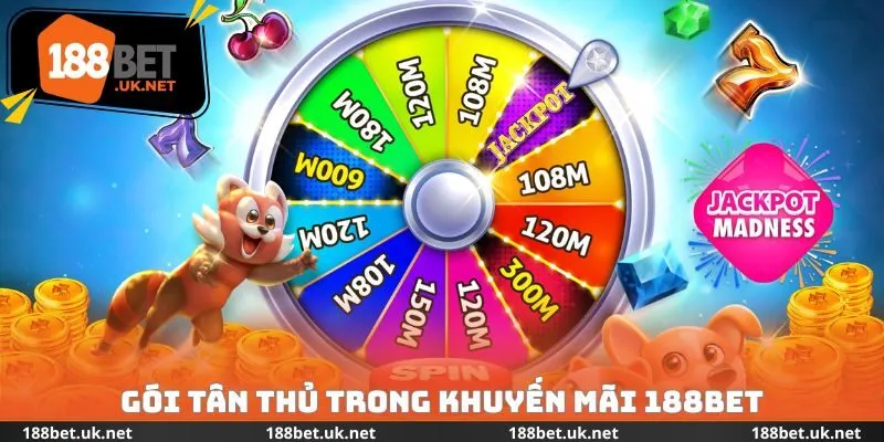 Gói tân thủ trong khuyến mãi 188bet